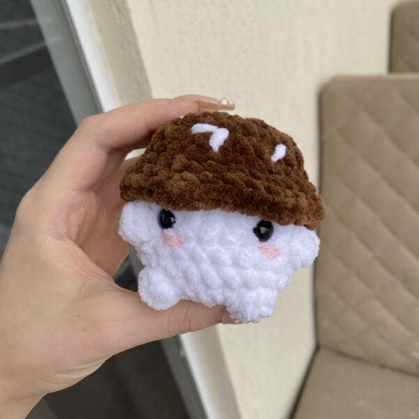 Mush Boy Cogumelo Amigurumi de Pelúcia - Image 5