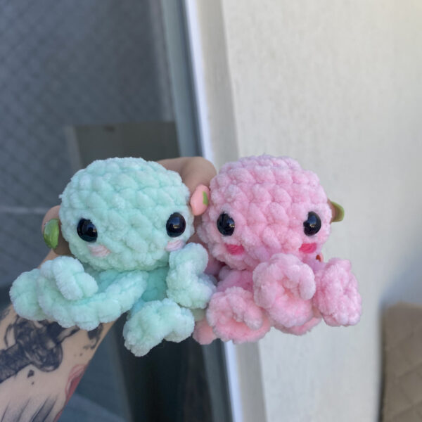 Pacote Casal Polvo Amigurumi de Pelúcia - Image 2