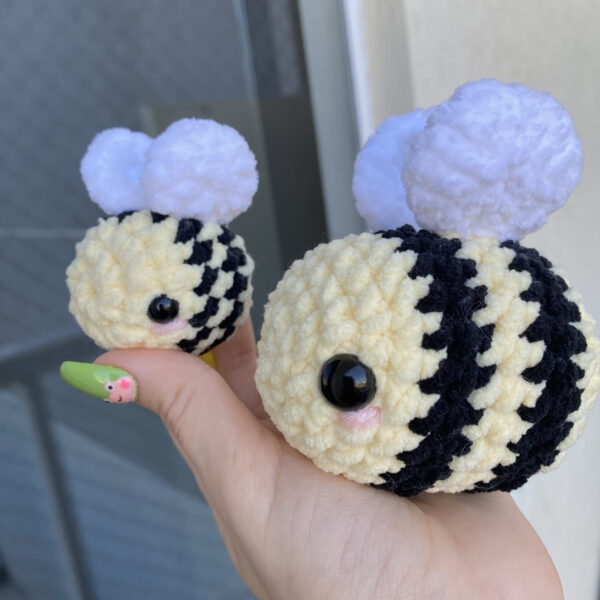 Pacote Abelhas Amigurumi de Pelúcia