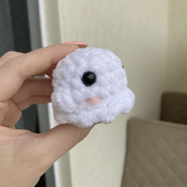 Fantasminha Amigurumi de Pelúcia - Image 3