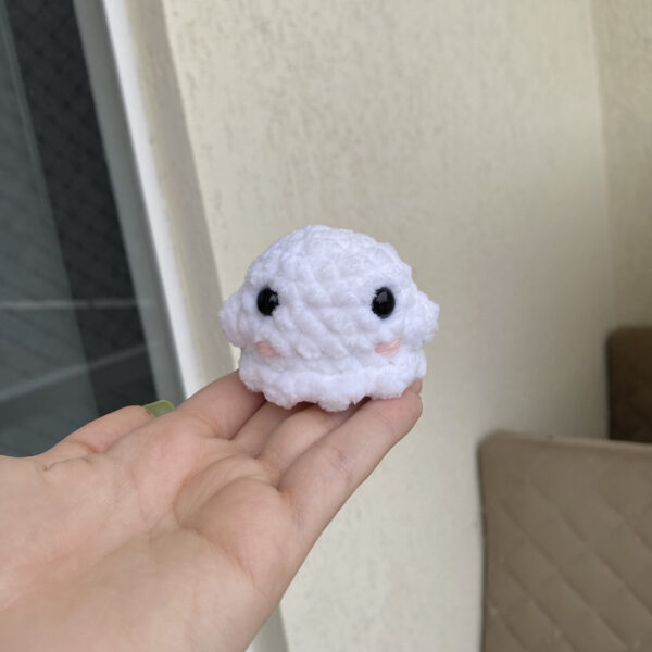 Fantasminha Amigurumi de Pelúcia - Image 4