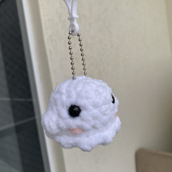 Fantasminha Amigurumi de Pelúcia - Image 5