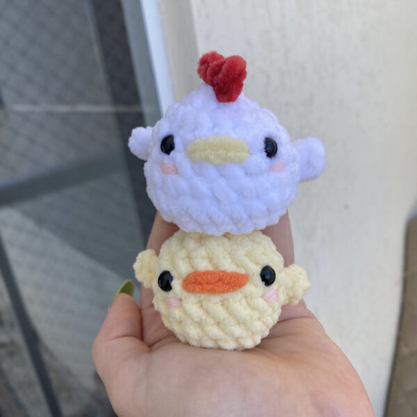 Pacote Galinheiro Amigurumi de Pelúcia