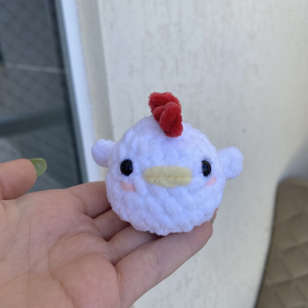 Mini Galinho Amigurumi de Pelúcia - Image 2