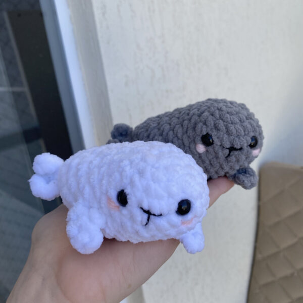 Foquinha Amigurumi de Pelúcia - Image 2