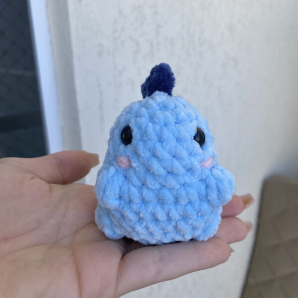 Baby Dino Amigurumi de Pelúcia - Image 4