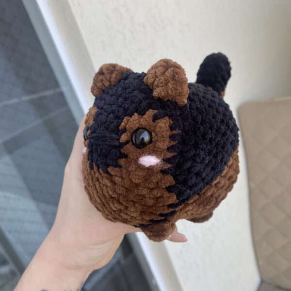 Cachorro Amigurumi de Pelúcia