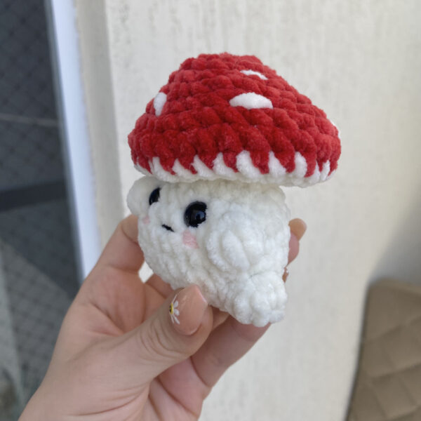 Cogumelo Pop Amigurumi de Pelúcia - Image 4