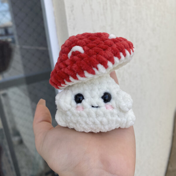 Cogumelo Pop Amigurumi de Pelúcia - Image 2