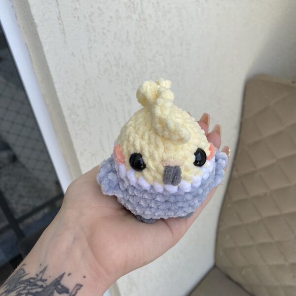 Calopsita Amigurumi de Pelúcia - Image 3