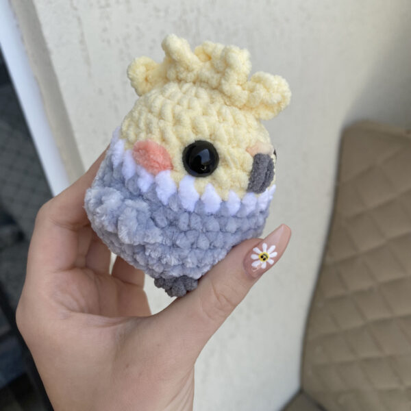 Calopsita Amigurumi de Pelúcia - Image 2