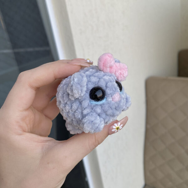 Sad Hamster Amigurumi de Pelúcia - Image 2