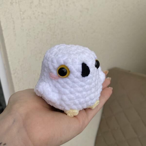 Coruja Amigurumi de Pelúcia