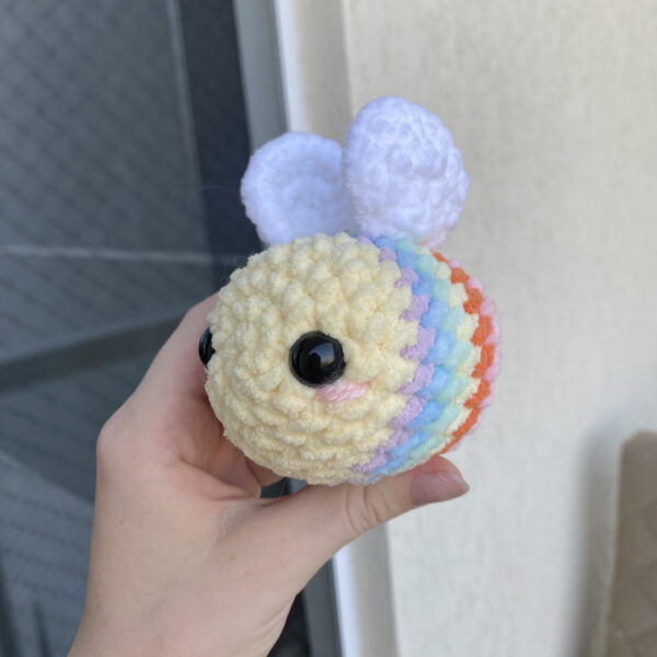 Abelha Arco-íris Amigurumi de Pelúcia - Image 2