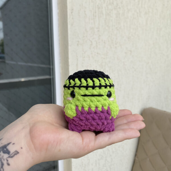 Frankenstein Amigurumi de Pelúcia