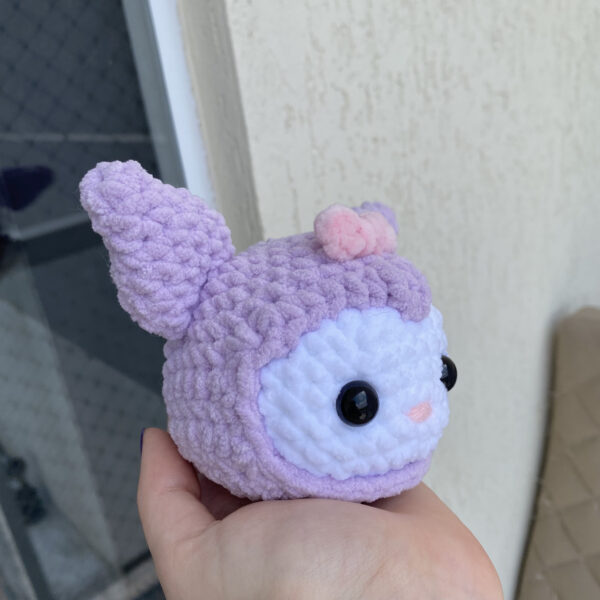 Kuromi Amigurumi de Pelúcia - Image 3