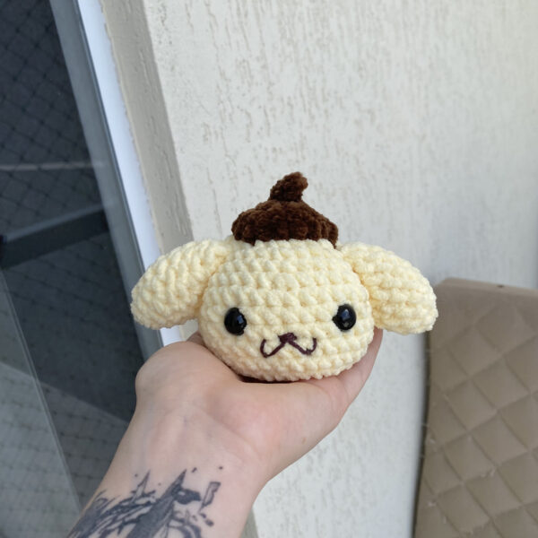 Pompompurin Amigurumi de Pelúcia