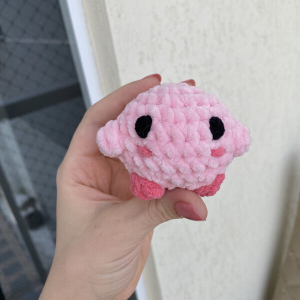 Mini Kirby Amigurumi de Pelúcia - Image 6