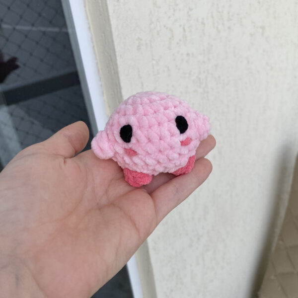 Mini Kirby Amigurumi de Pelúcia - Image 2