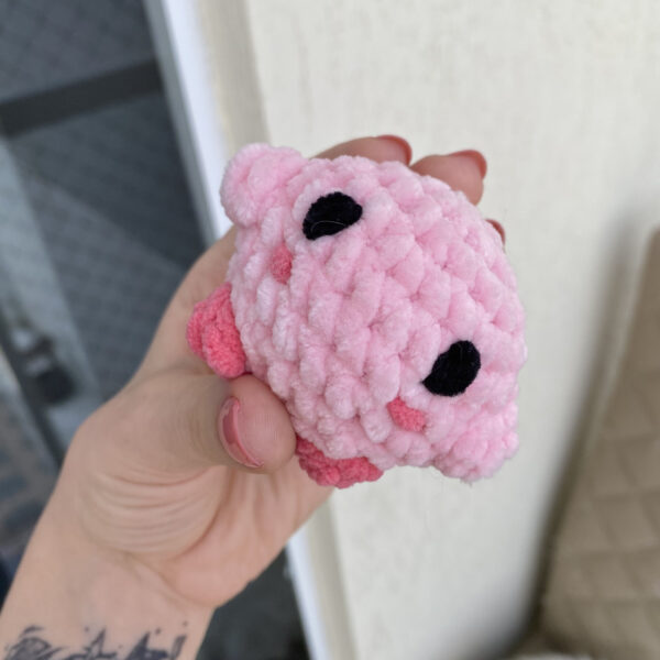 Mini Kirby Amigurumi de Pelúcia - Image 4