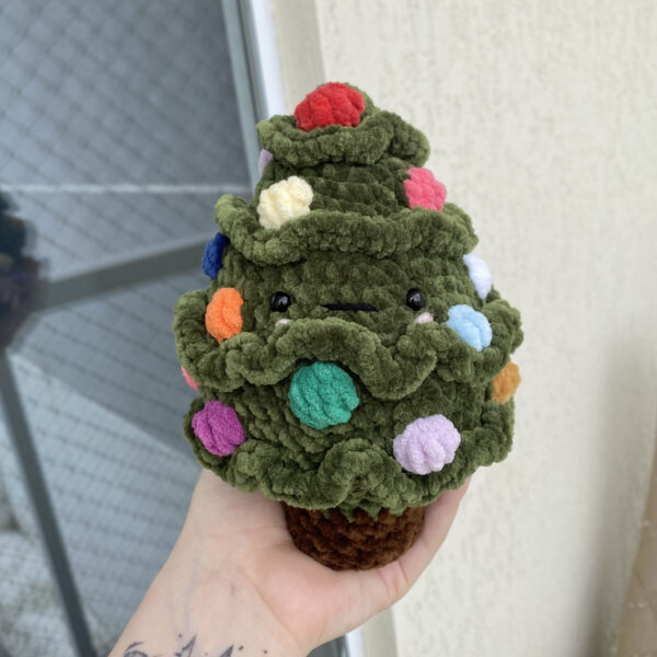 Árvore de Natal Luzinhas Amigurumi de Pelúcia