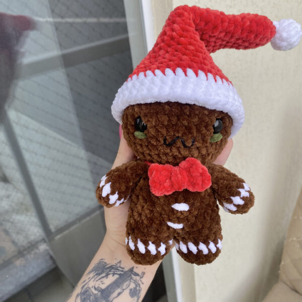 Biscoito de Natal Amigurumi de Pelúcia - Image 3